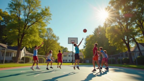 Comment aménager un terrain de basket efficacement