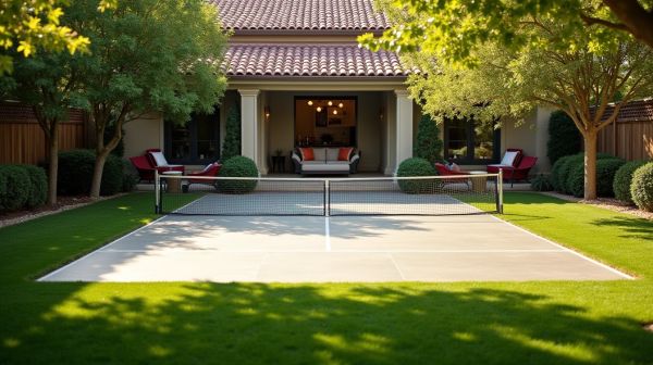 Comment installer un terrain de pickleball chez vous